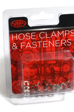 Free Returns SAAS Pack of 6 Spring Hose Clamps - 3mm (1\\/8\\