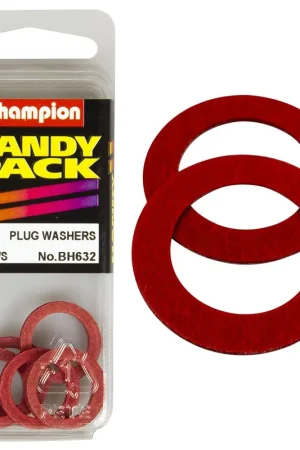 Discount Champion Pack of 5 Fibre Washers For No. 1 Oil Sump Plug (3\\/32 Thickness). - BH632\\