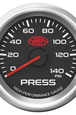 Special Discount SAAS Oil Press Gauge 0-140psi 52mm Muscle Series 3 Black 12V - SG32230