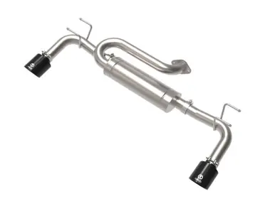 aFe 2023+ Mazda CX-50 Takeda 2.5in 304 SS Axle-Back Exhaust System w/ Black Tips - 49-37036-B Buy Online