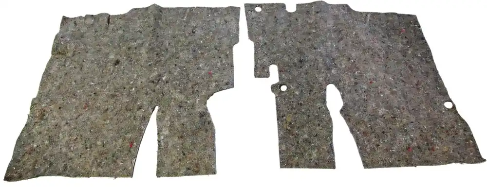 New Arrival Sound Deadener Carpet Underlay for 1967-1972 GM Truck Left, Right, Front 2Pc