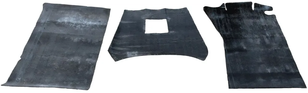 Discount Sound Deadener 3Pc for 1965-68 Ford Mustang 2 Door Coupe Fastback Front