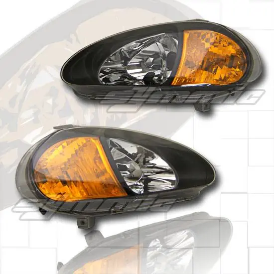Crystal JDM Black Headlights Affordable