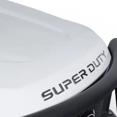 Putco 2023 Ford Super Duty Hood Lettering Ford Lettering Emblems (Black Platinum) - 55562BPFD Limited Offer