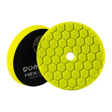 Certified Chemical Guys Hex-Logic Quantum Heavy Cutting Pad - Yellow - 6.5in - BUFX111HEX6