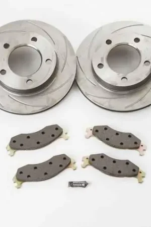 Top Rated SSBC Turbo Slotted Rotors & Pads - Front - A2351023