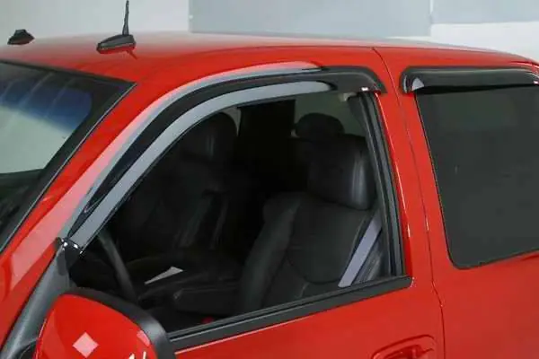 Wade Smoke Slim Wind Deflector 4PC - 69496 Free Returns