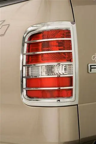 Wade Chrome Tail Light Cover - Regular 2PC - 15033 Fan Favorite