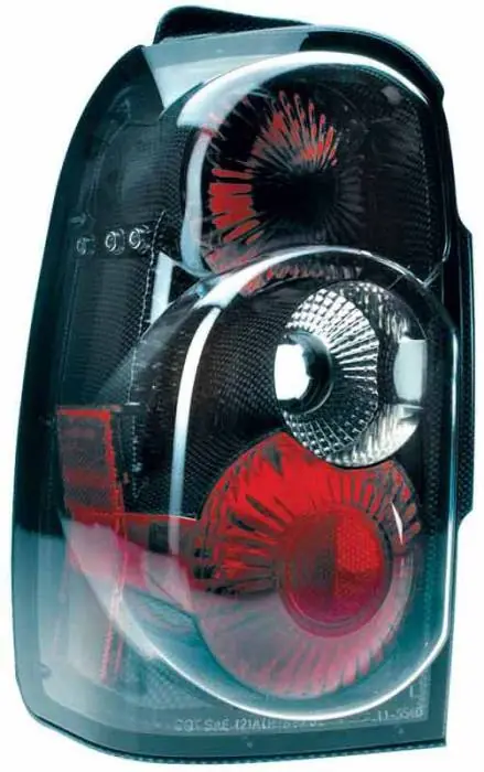 Same Day Shipping TYC Euro Taillights with Carbon Fiber Housing - 81553931