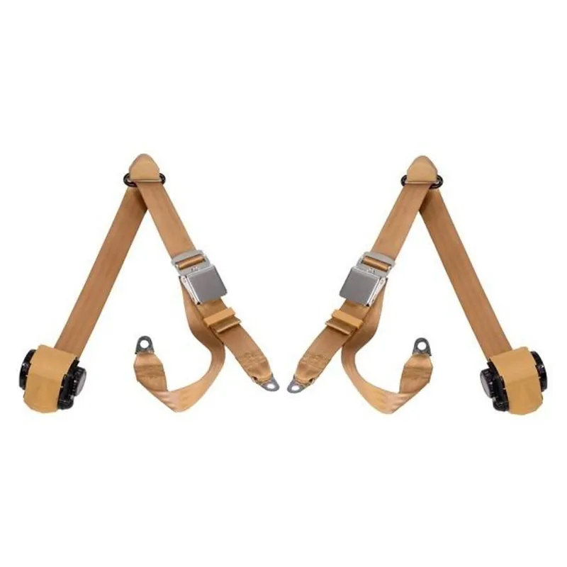 Seat Belt for Mercedes Benz 230SL Driver Passerger Chrome Lift Latch Buckles Markdown