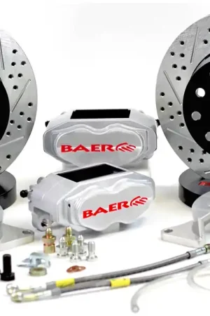 Baer Brakes 4262321C Baer Brakes 11" SS4+ Deep Stage Rear Brake Kit, Clear, SDZ Time-Limited