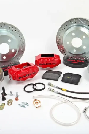 Direct From Factory Baer Brakes 4302337S-1 Baer Brakes 12" SS4 Rear Brake Kit, Silver, Slot