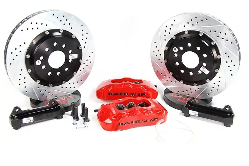 Deal Baer Brakes 4401001S Baer Brakes 14" Pro+ Front Brake Kit, Silver, SDZ
