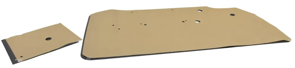 Hassle-Free Returns Water Shield Vapor Barrier 4pc for 1959-60 Chevy Impala Bel Air Biscayne 2Dr