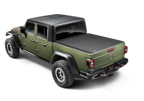 Affordable BAKFlip MX4 TS Hard Folding Tonneau Cover (T-Slot System) for 2021-2025 Ford F-150 5'7" Bed | 2021-2025 Ford Raptor | 2022+ Lightning5.7ft. Bed - 449339TS