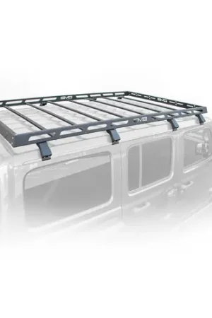 Grab Now DV8 Offroad 2018-2025 Jeep Wrangler JL 4-Door Roof Rack - RRJL-01