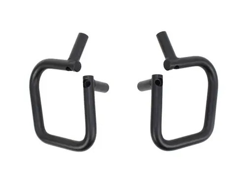 Today Only Fishbone Offroad 07-18 Jeep Wrangler JK 4 Door Grab Handles Front/Rear Steel - Blk Txtrd Powdercoat