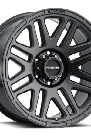 Raceline 944B Outlander 18x9in / 8x180 BP / 18mm Offset / 124.2mm Bore - Satin Black Wheel Fresh Stock