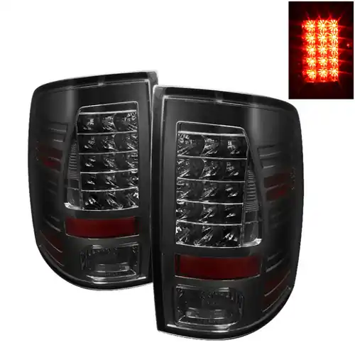 Spyder Dodge Ram 1500 09-14 10-14 LED Tail Lights Incandescent only - Smke ALT-YD-DRAM09-LED-SM Buy Online