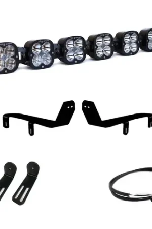 Direct From Manufacturer Baja Designs 17-19 Ford SuperDuty 7 XL Linkable Light Kit w/Upfitter - 447744UP