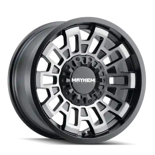 Mayhem 8113 Cortex 20x9 / 5x139.7 BP / 0mm Offset / 110mm Hub Matte Black w/ Dark Tint Wheel Instant Buy