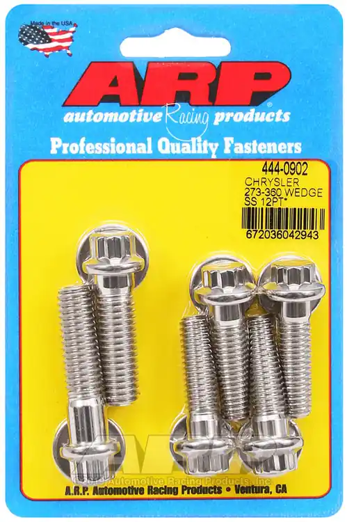Popular ARP Chrysler 273-360 Wedge SS 12pt Bellhousing Bolt Kit - 444-0902