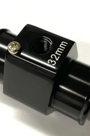 Fan Favorite ProSport Water Temp Sender Radiator Hose Adapter - Black - 28mm