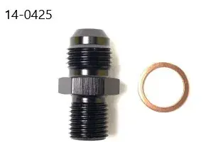 Limited Offer Radium Engineering 6AN Male Flare to Metric M12x1.25 Male Fitting