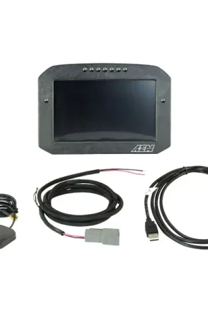 Don’t Miss Out AEM CD-7F Carbon Flat Panel Digital Display with Internal GPS, Non Logging