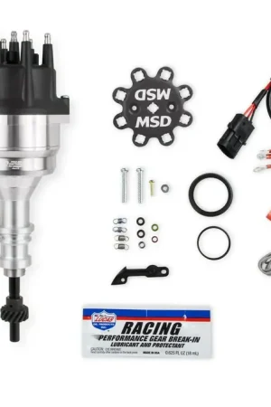 Big Sale MSD Distributor, Ford 289/302, Ready-to-Run, Black Cap, Steel Gear