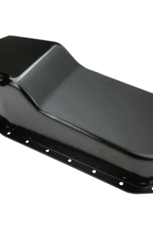 RTS RTS Oil Pan Sump Steel Black Finish Replacement SB Chev Holden 1-Piece Rear main Driver Side Dipstick Brand New