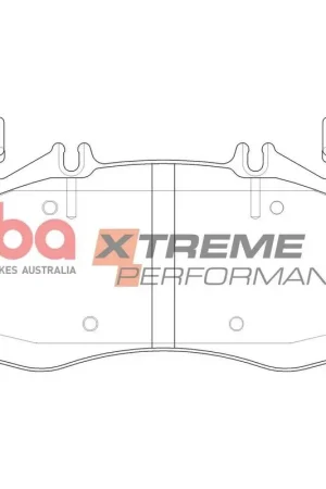 Disc Brakes Australia DBA DB15081XP Xtreme Performance Brake Pad Set Authentic