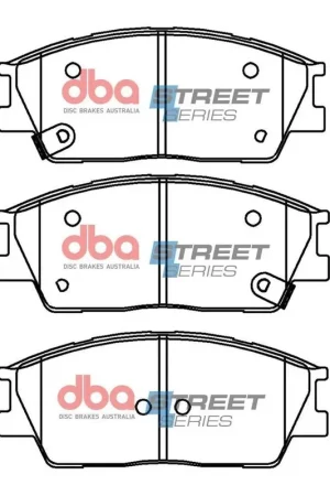Disc Brakes Australia DBA DB15085SS Street Series Brake Pad Set While Supplies Last