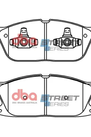 Disc Brakes Australia DBA DB15089SS Street Series Brake Pad Set Price Drop