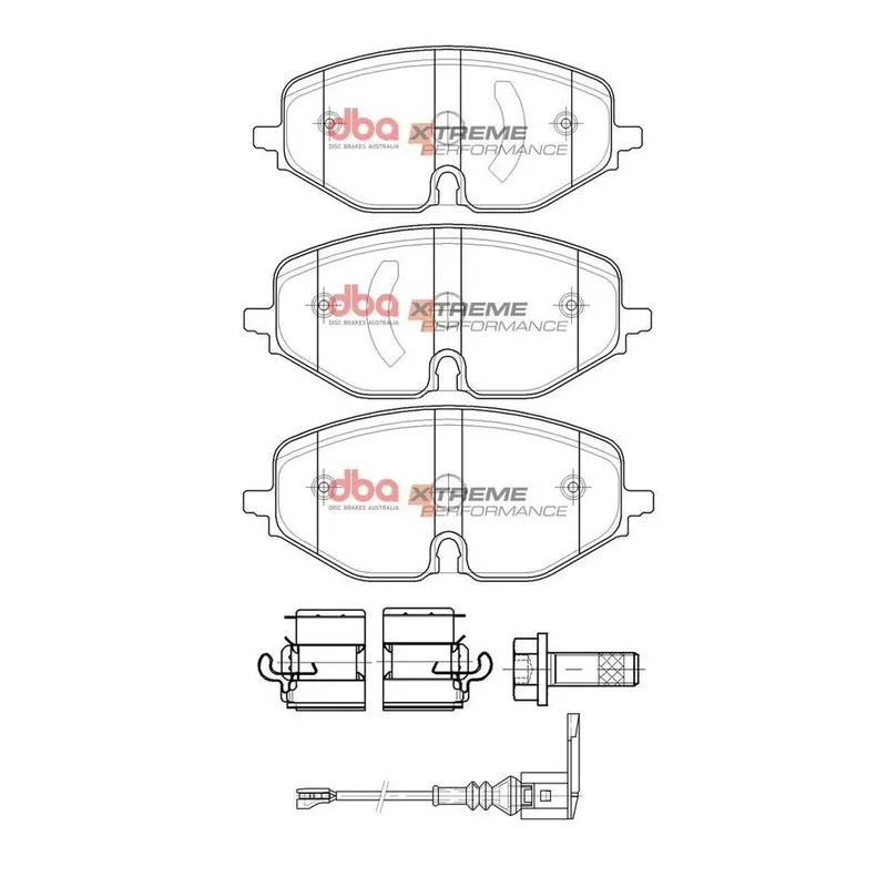 Shop Now Disc Brakes Australia DBA DB15091XP Xtreme Performance Brake Pad Set