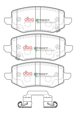 Disc Brakes Australia DBA DB15094SP Street Performance Brake Pad Set One Day Deal