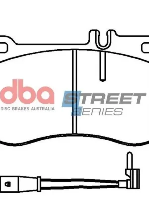 Disc Brakes Australia DBA DB15103SS Street Series Brake Pad Set Special Offer