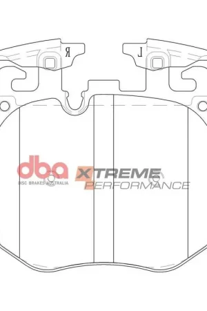 Disc Brakes Australia DBA DB15108XP Xtreme Performance Brake Pad Set Big Sale