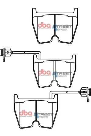 Disc Brakes Australia DBA DB15110SS Street Series Brake Pad Set Big Sale