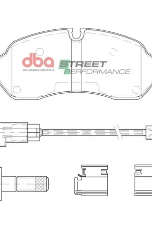 Disc Brakes Australia DBA DB15113SP Street Performance Brake Pad Set Special Offer