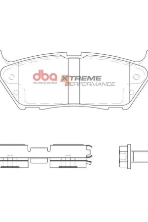 Best Seller Disc Brakes Australia DBA DB15123XP Xtreme Performance Brake Pad Set