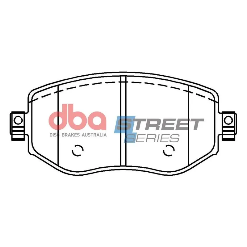 Certified Disc Brakes Australia DBA DB15130SS Street Series Brake Pad Set
