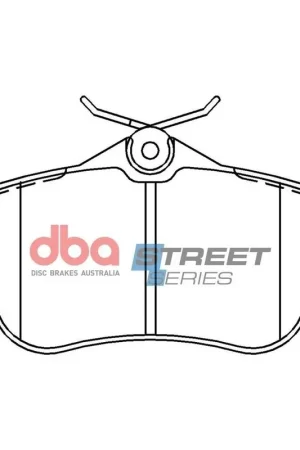 Disc Brakes Australia DBA DB15132SS Street Series Brake Pad Set New Arrival
