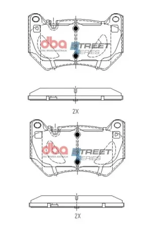 Disc Brakes Australia DBA DB15153SS Street Series Brake Pad Set Don’t Miss Out