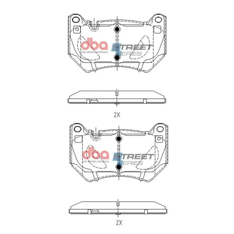 Disc Brakes Australia DBA DB15153SS Street Series Brake Pad Set Don’t Miss Out