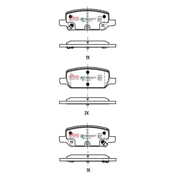Disc Brakes Australia DBA DB15159SSEV SSEV Street Series Brake Pad Set Editor’s Pick