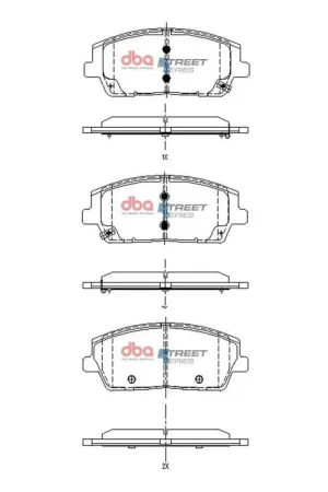 Flash Sale Disc Brakes Australia DBA DB15169SS Street Series Brake Pad Set