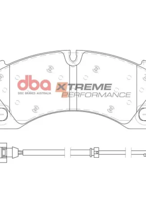 Disc Brakes Australia DBA DB15182XP Xtreme Performance Brake Pad Set Modern