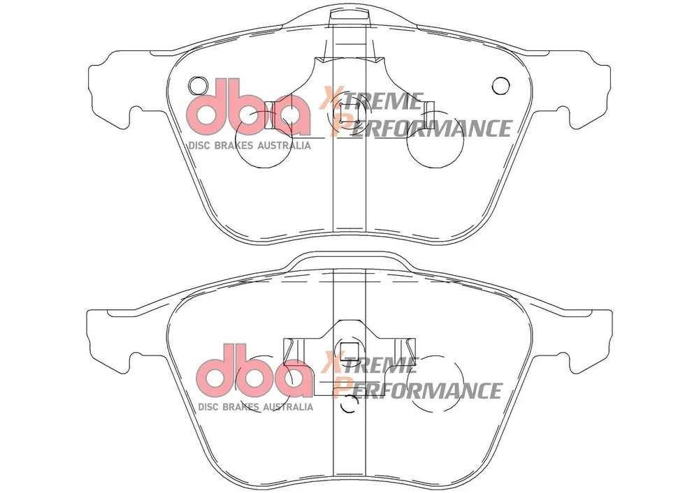 Disc Brakes Australia DBA DB1658XP Xtreme Performance Brake Pad Set Secure Checkout