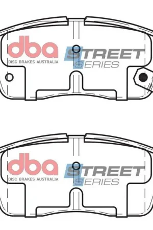 Free Returns Disc Brakes Australia DBA DB1674SS Street Series Brake Pad Set